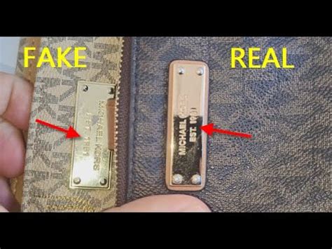 how to spot fake michael kors wallet|Michael Kors large wallet wristlet.